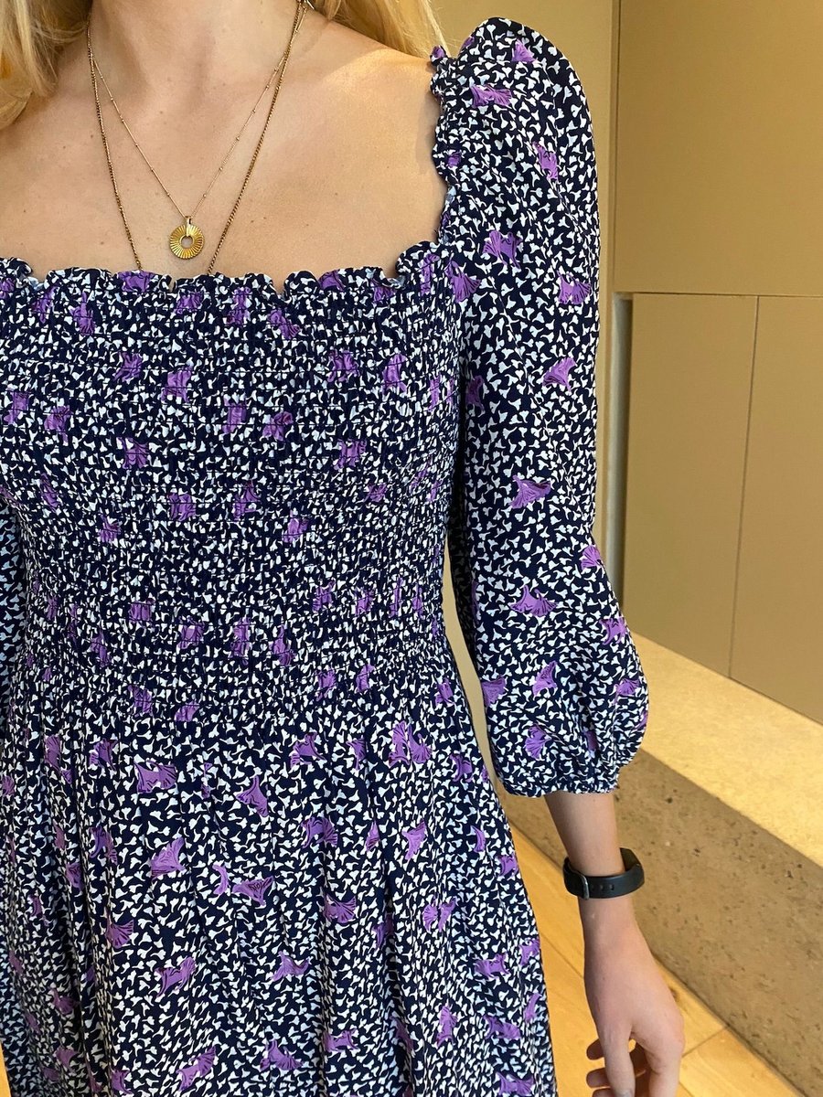 MAJE Purple Short Dress