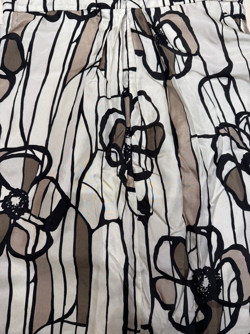 BCBG floral halter neck dress