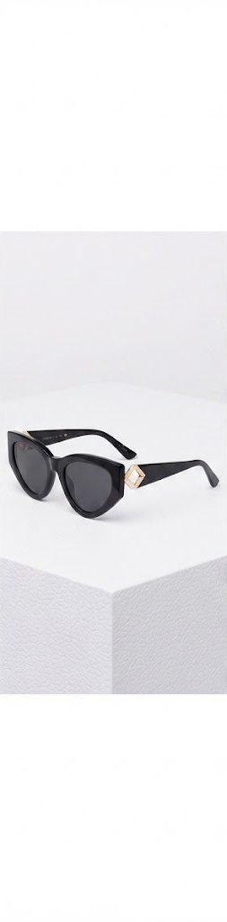 Dior CatStyleDior1 Cat-Eye Sunglasses – Black/Gold