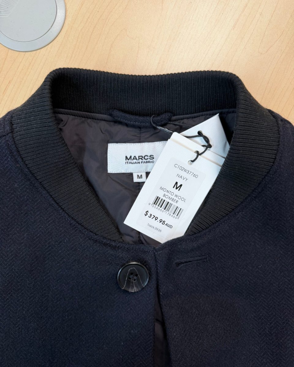 Marcs Black M Coat (Factory Sample)
