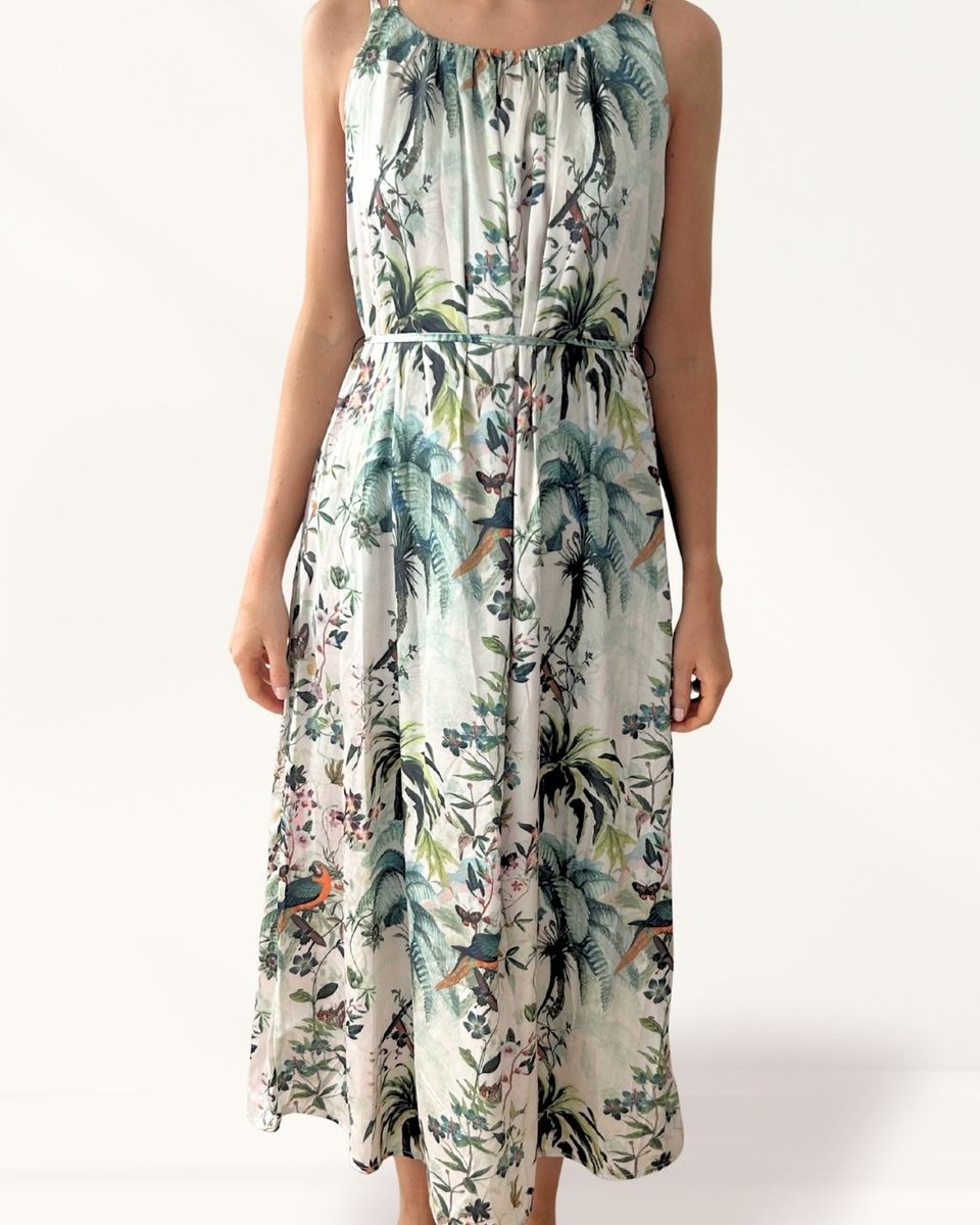 Tropical Floral Dress
