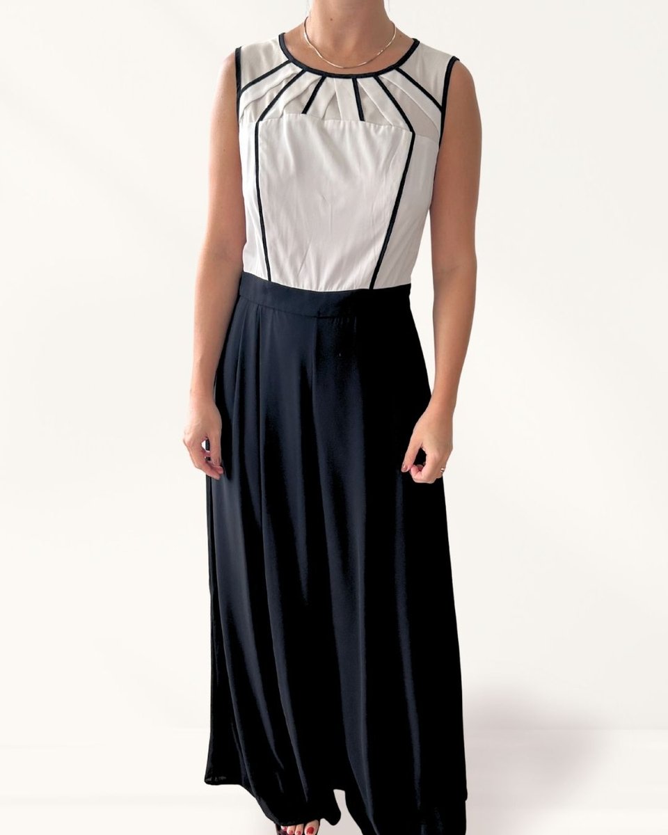 Vero Moda Black & White Jumpsuit