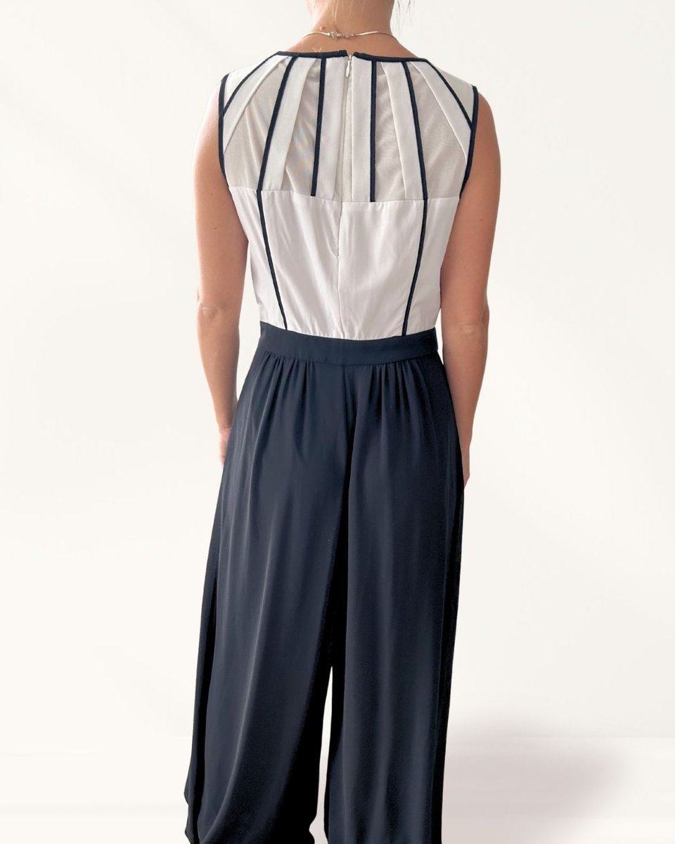 Vero Moda Black & White Jumpsuit