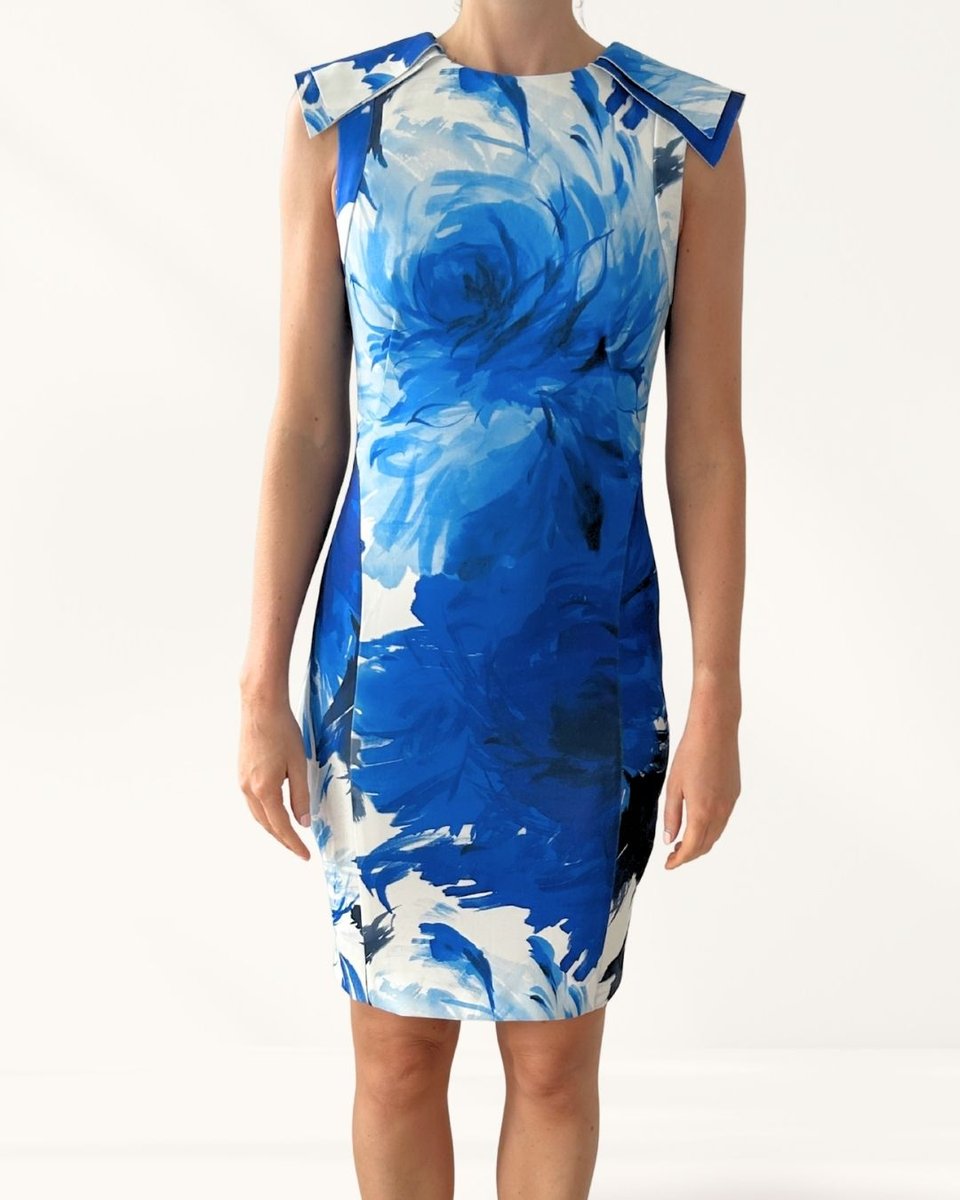 Blue Rose Dress