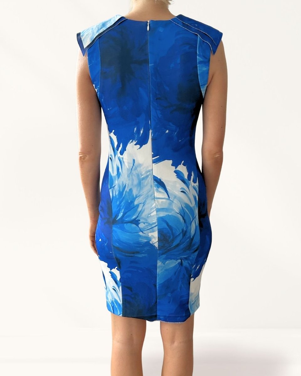 Blue Rose Dress