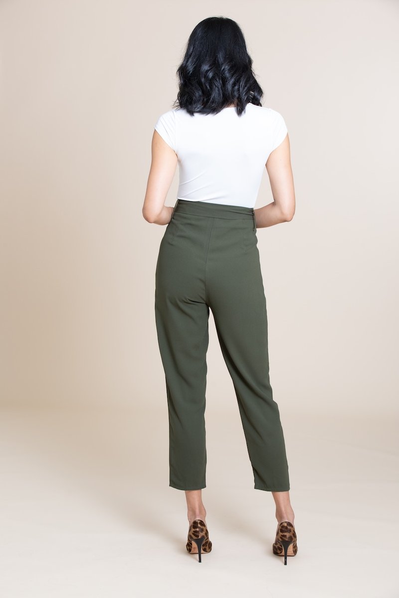 Lexi Trousers - Evergreen Green