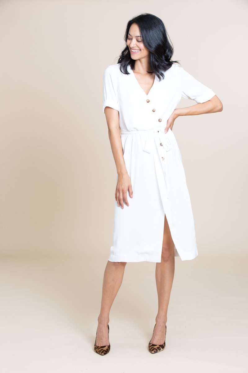Emelie Dress - White