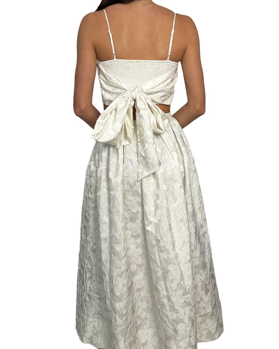 White Two Piece Skirt