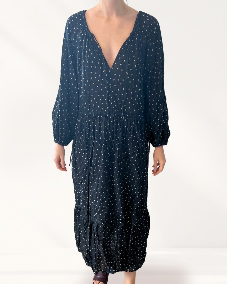 Bec + Bridge Black Polka Dot Dress