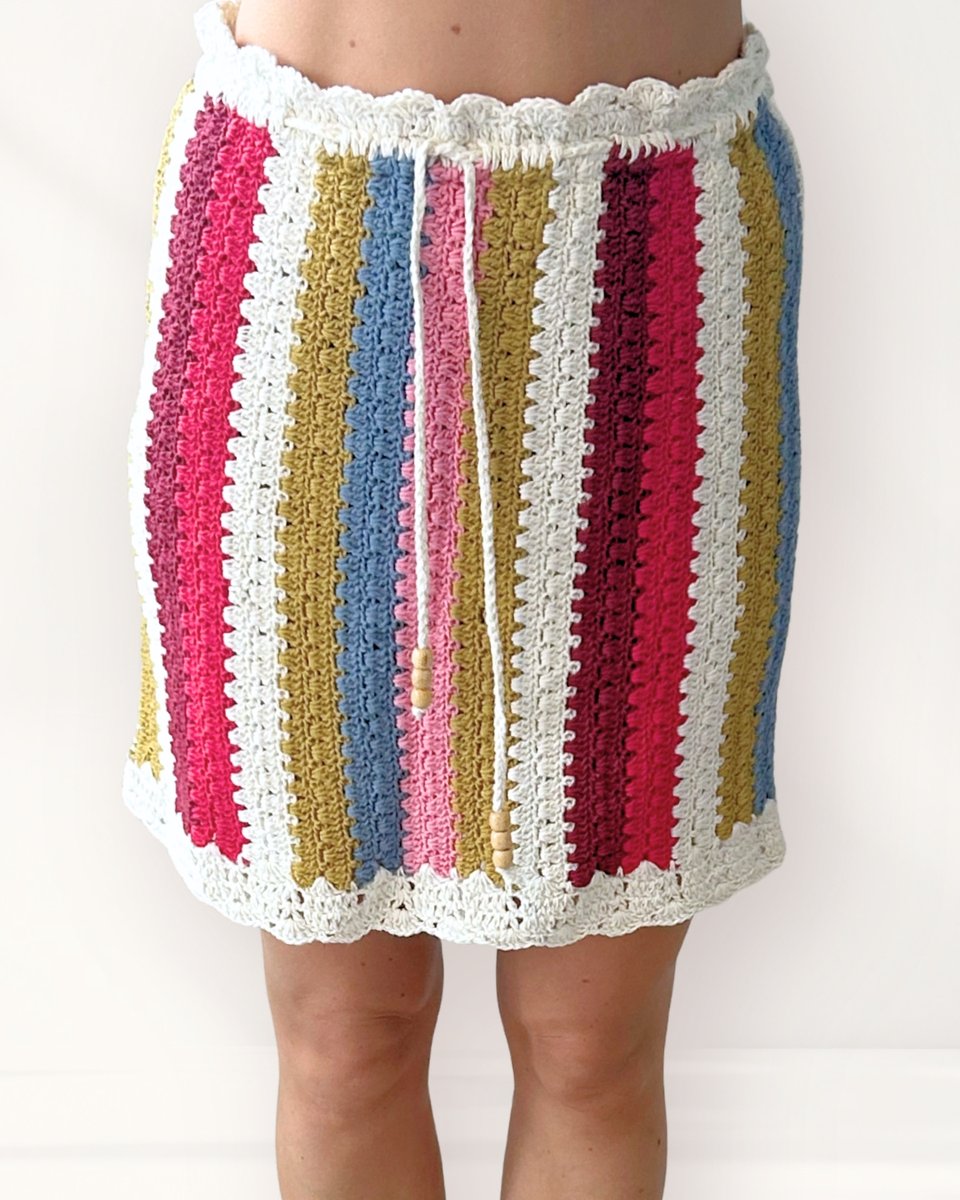 Steele Stripy Knit Skirt