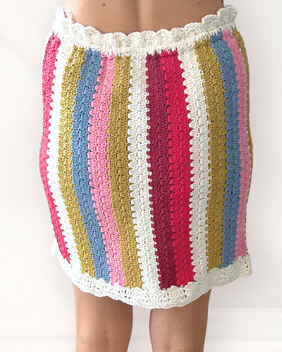 Steele Stripy Knit Skirt