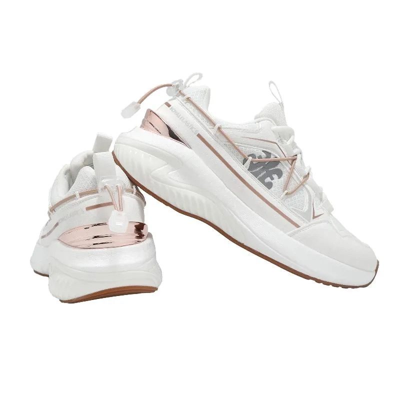 Royal Elastics TRON (Star III) Mesh Sneakers – White/Rose Gold