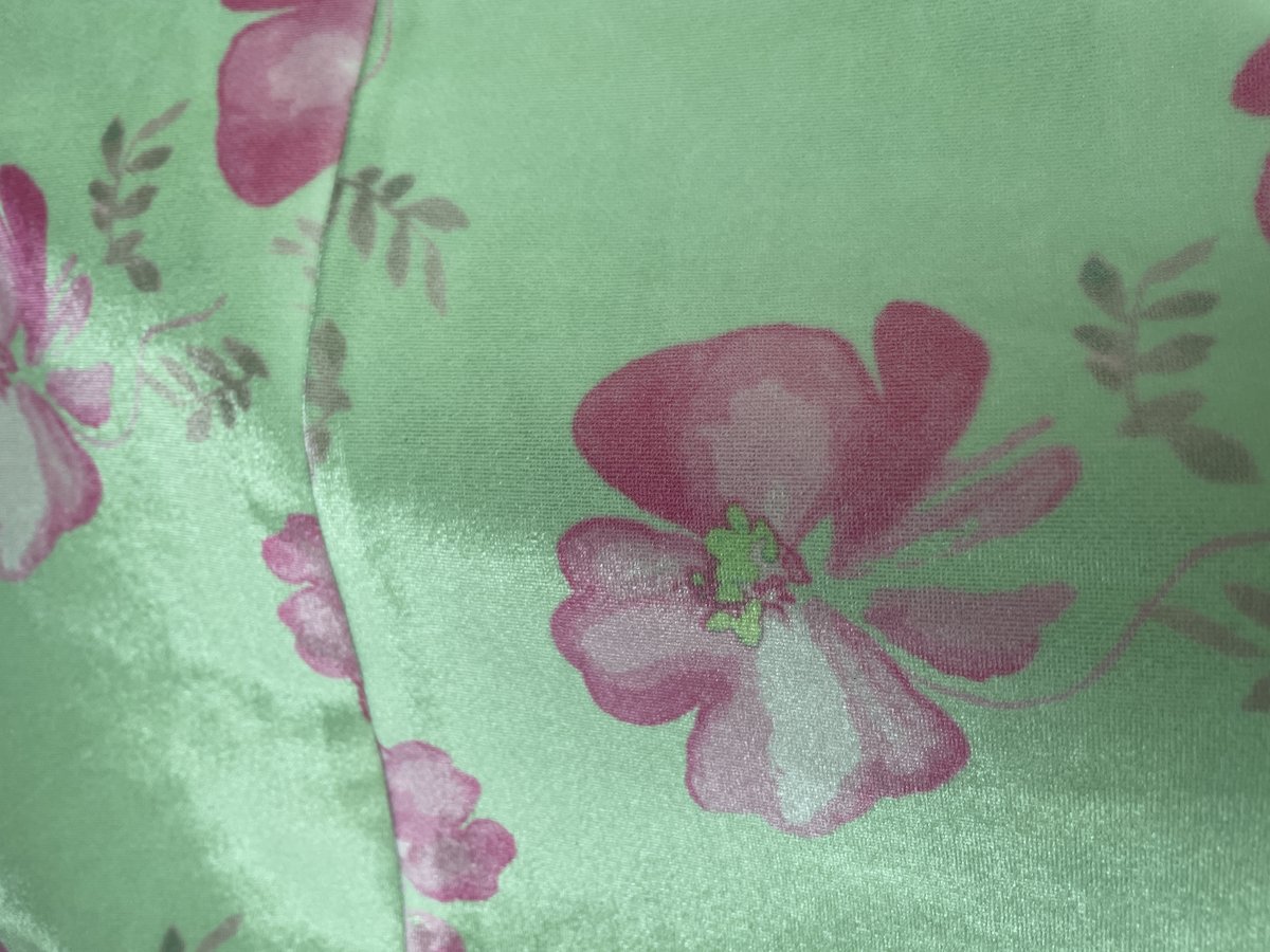 LoveShackFancy floral velvet midi dress