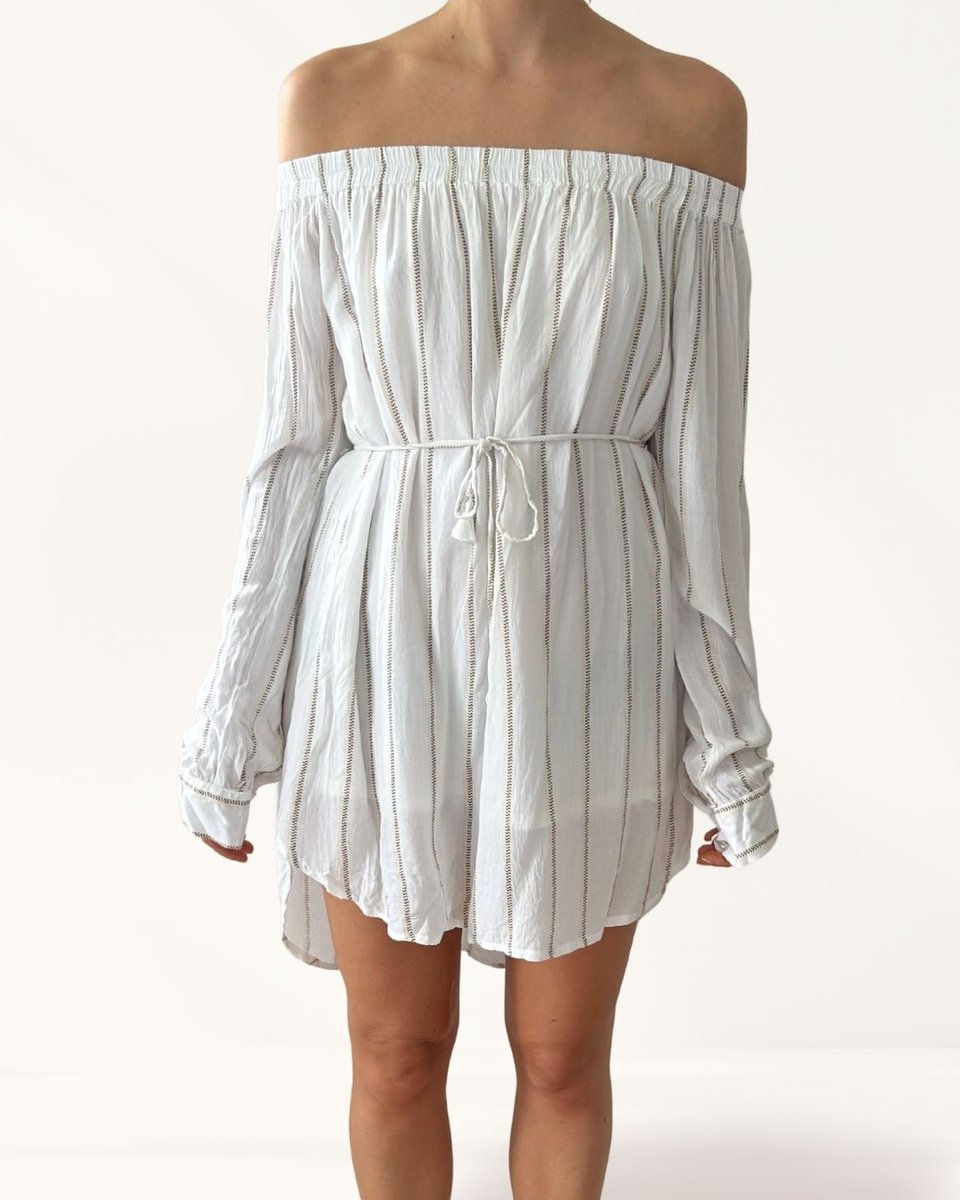 Faitfull the Brand White Dress