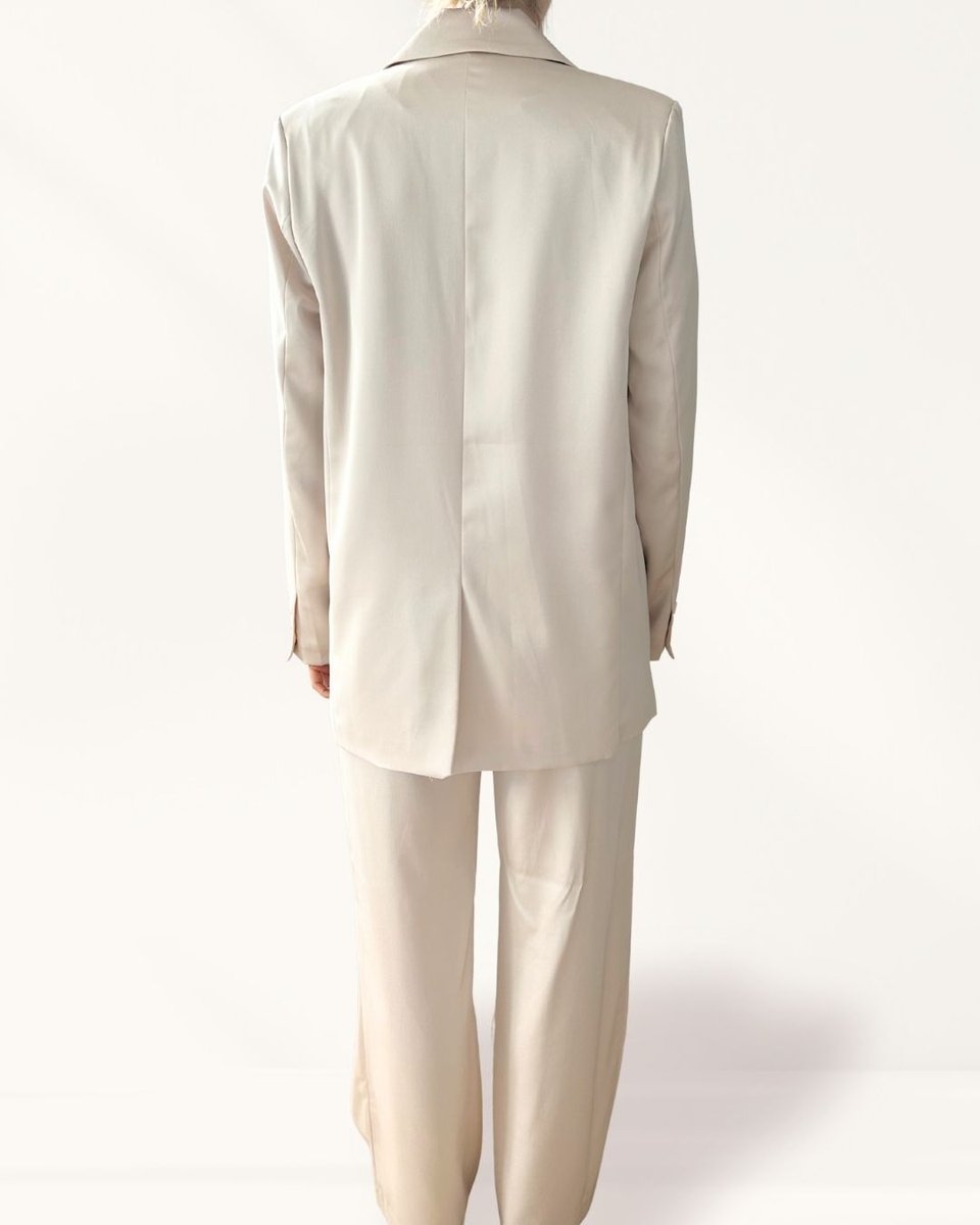 Ivory White Coco Suit