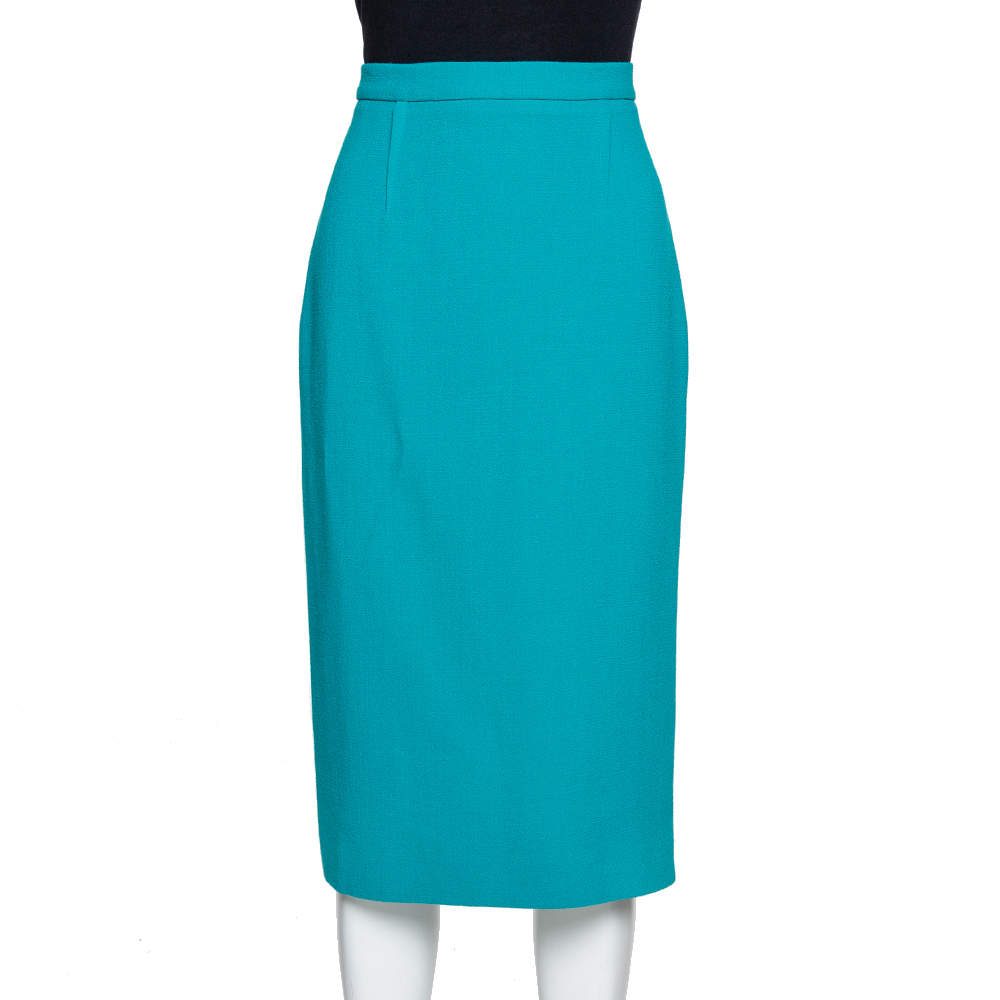 Roland Mouret Turquoise Skirt