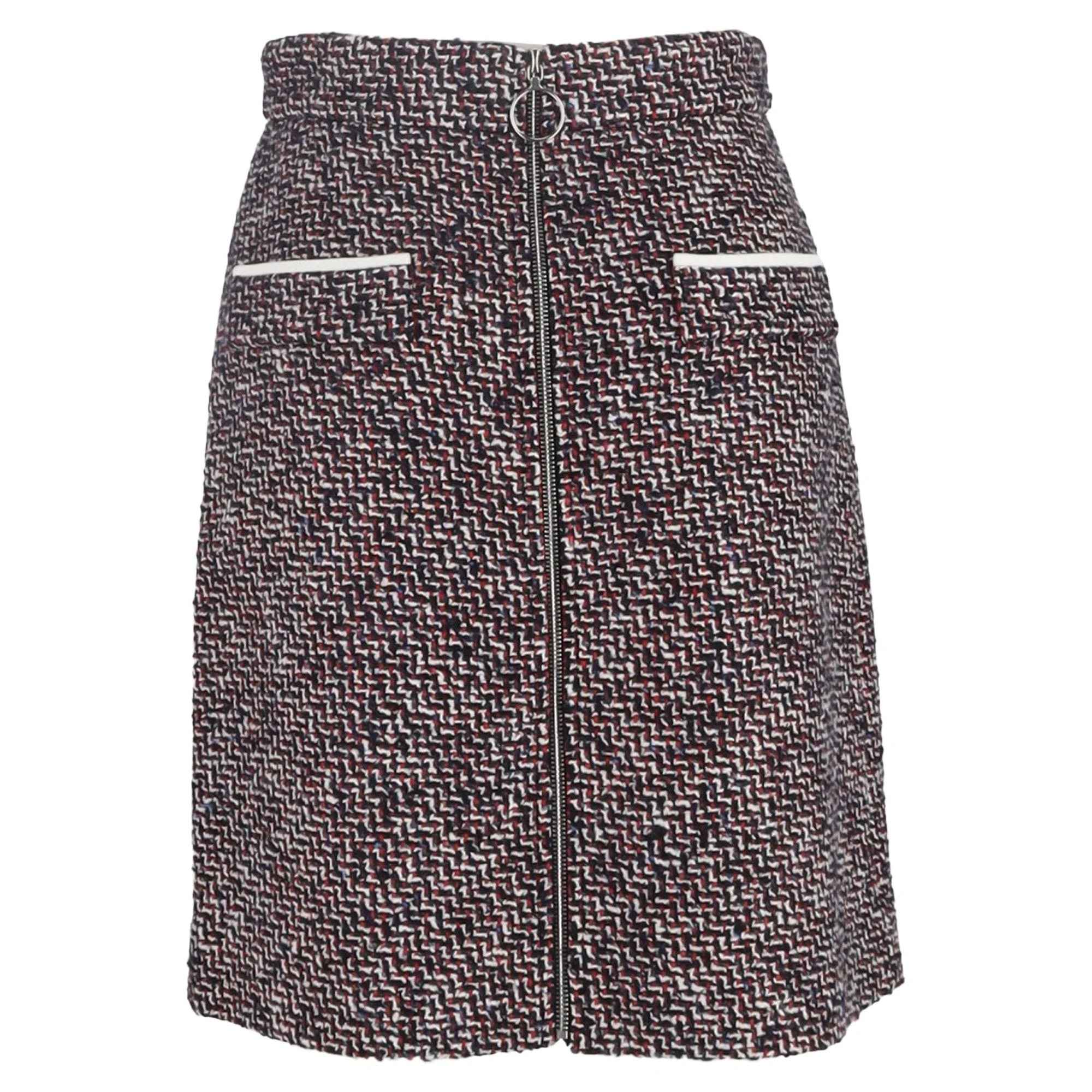 Maje tweed skirt