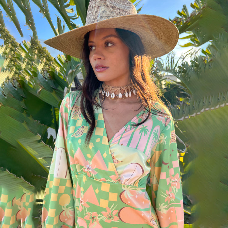 Never Fully Dressed Jardin Mini Dress