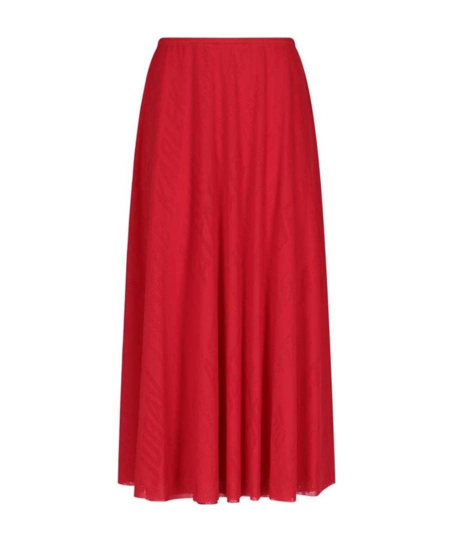 Balenciaga Red Skirt