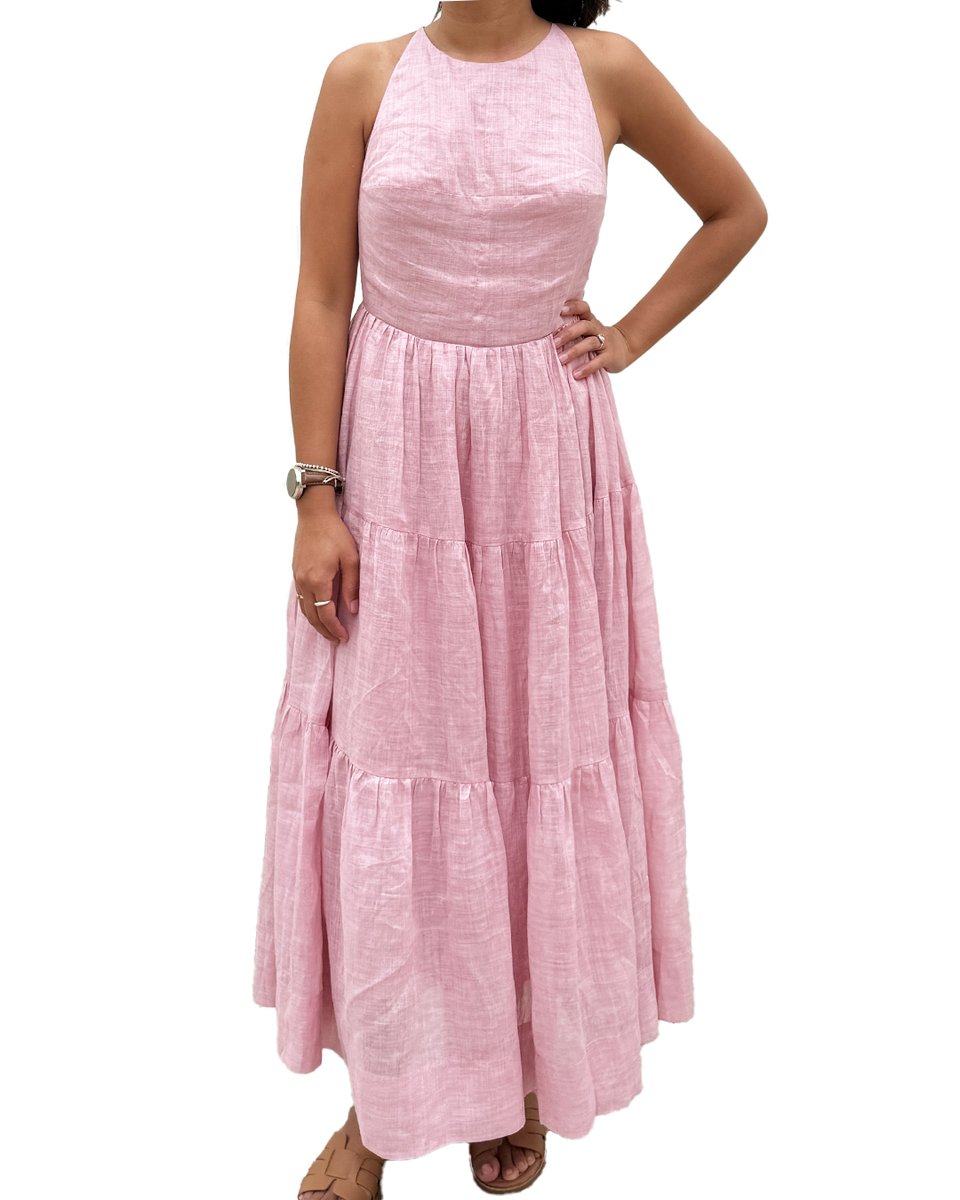 Caramel Monster Pink Dress