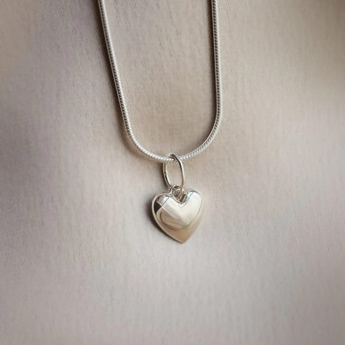Puffy Heart Pendant