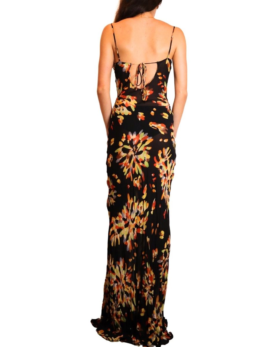 Rat & Boa Floral Long Dress