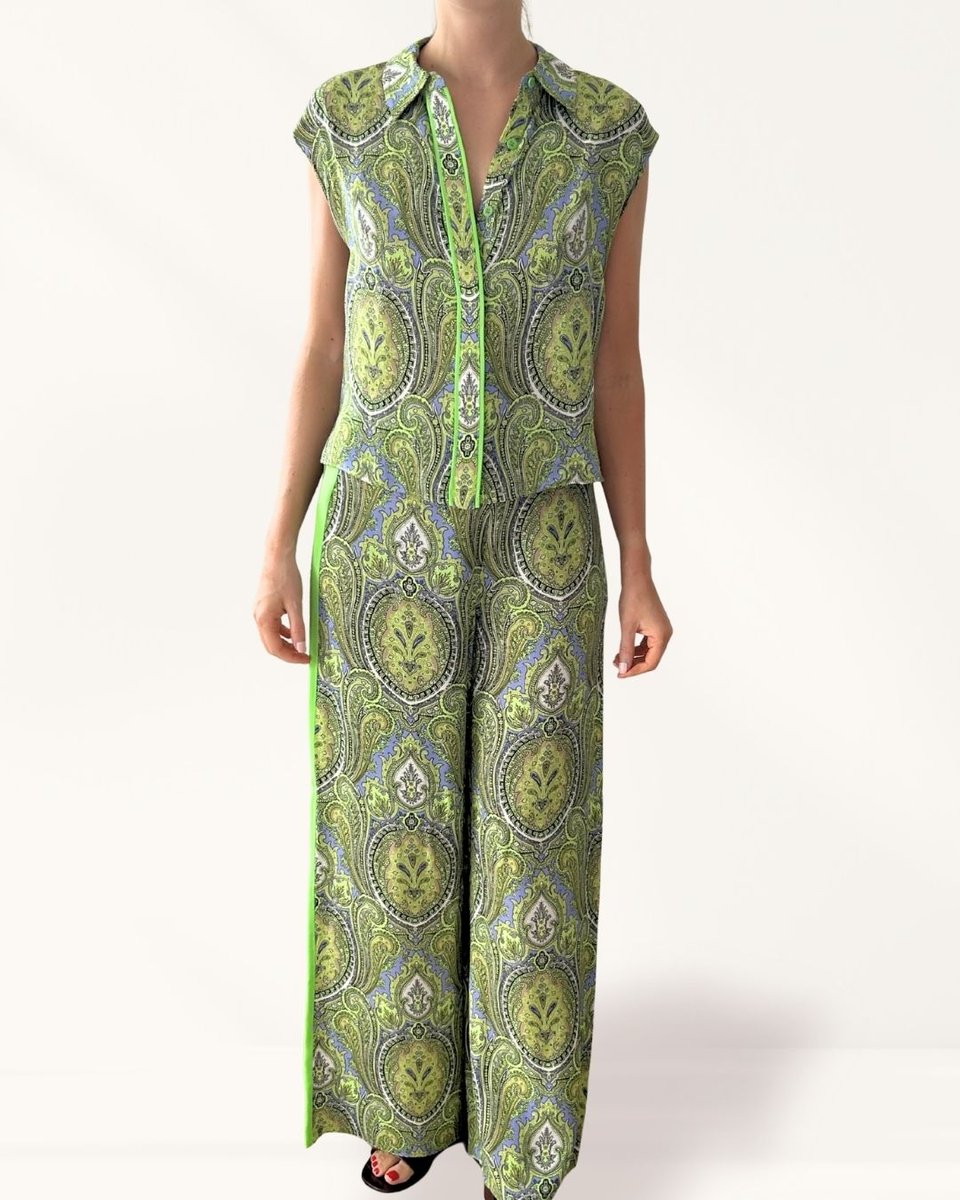 Floere Green Two Piece