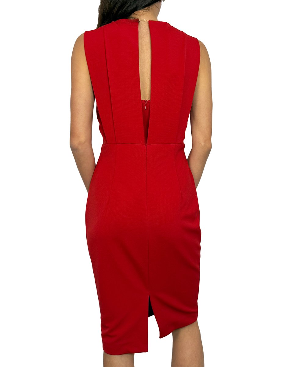 Badgley Mischka Red Dress