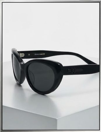 Gentle Monster Yummy MG1 Sunglasses – Gentle Jelly Collection, Black