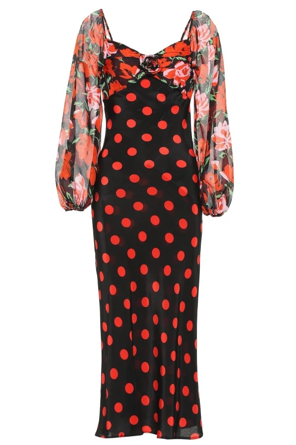 Josephine Rose and Polka Dot Dress