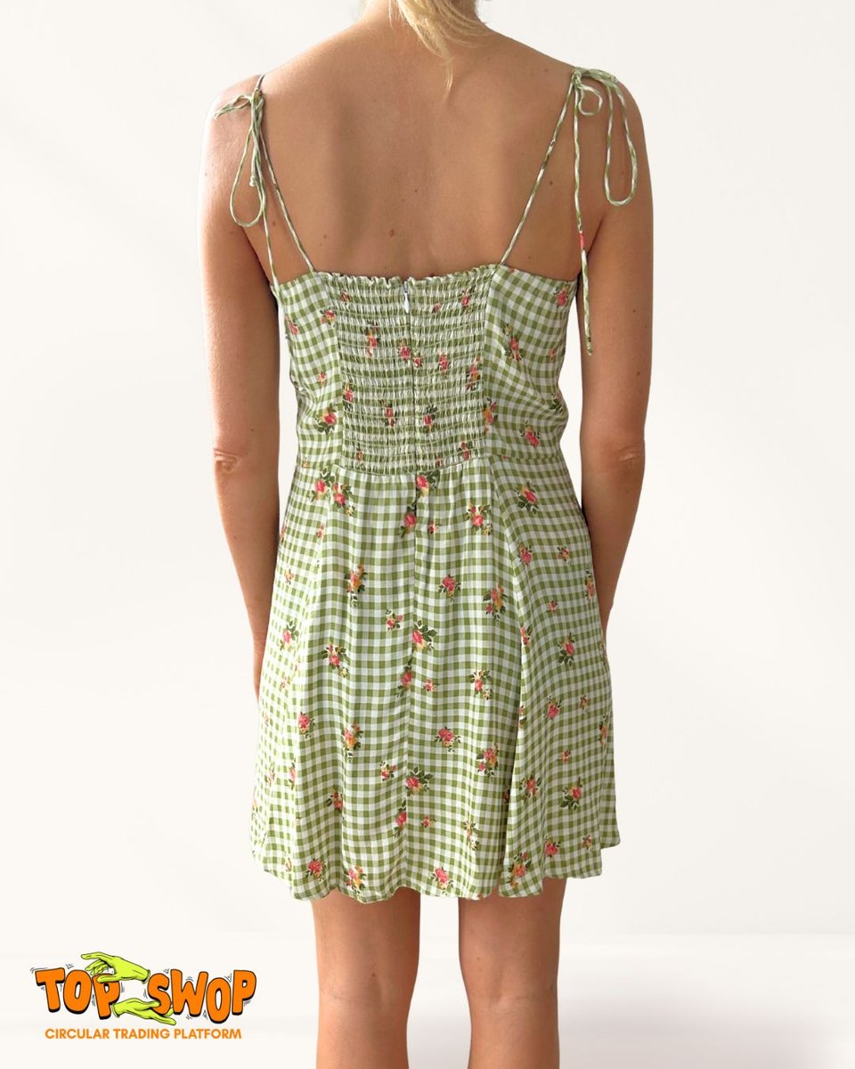 Reformation Green Dress