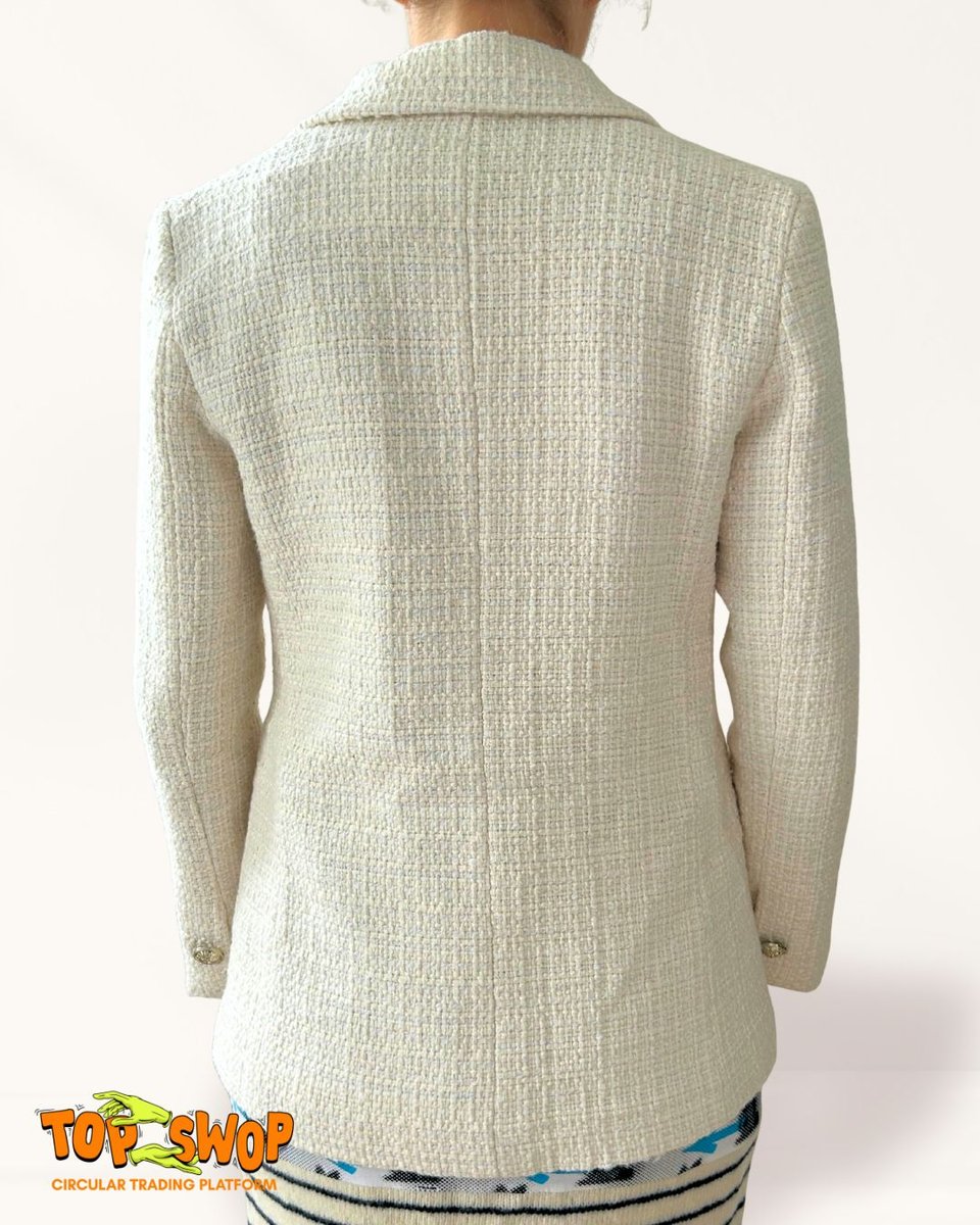 Maje White Blazer