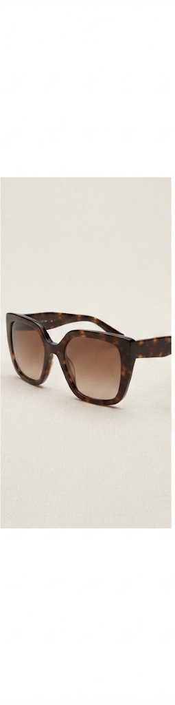 Prada PR 24XS Square Sunglasses – Tortoiseshell Brown