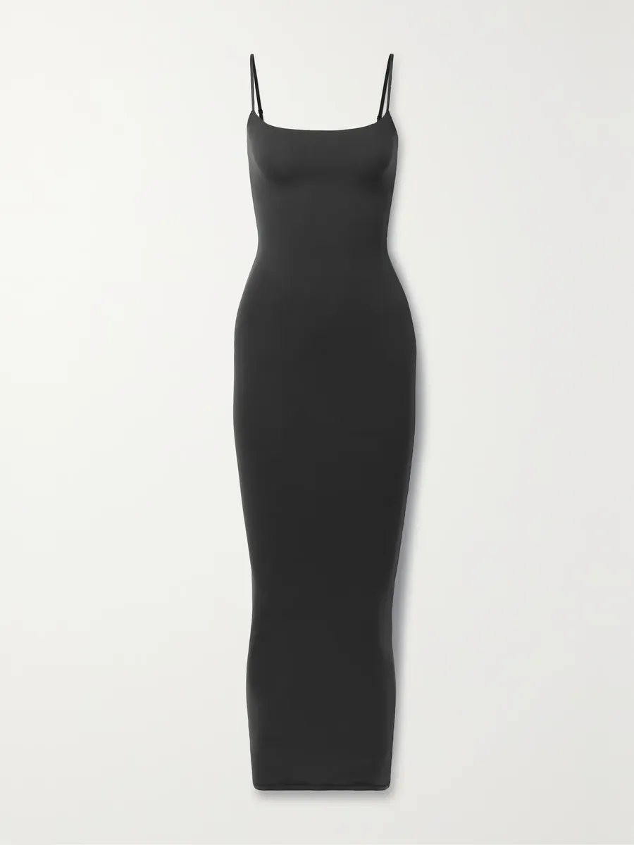 Fits Everybody Maxi Slip Dress - Onyx
