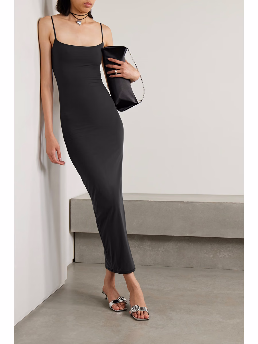 Fits Everybody Maxi Slip Dress - Onyx