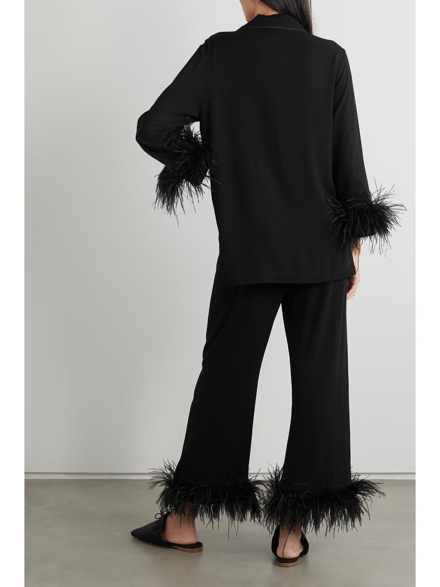 Feather Pyjama Set