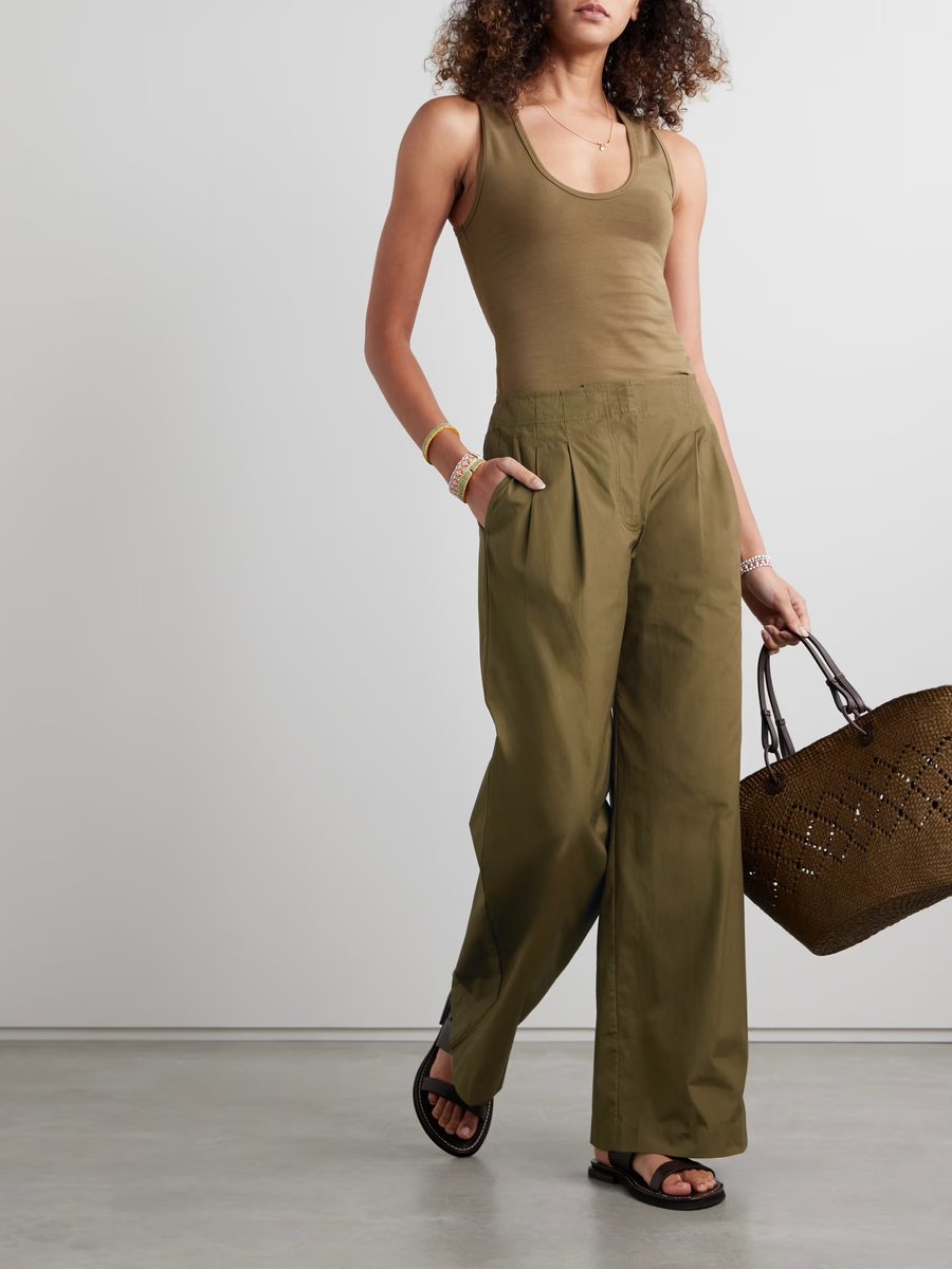 Ulla Johnson Green Trouser