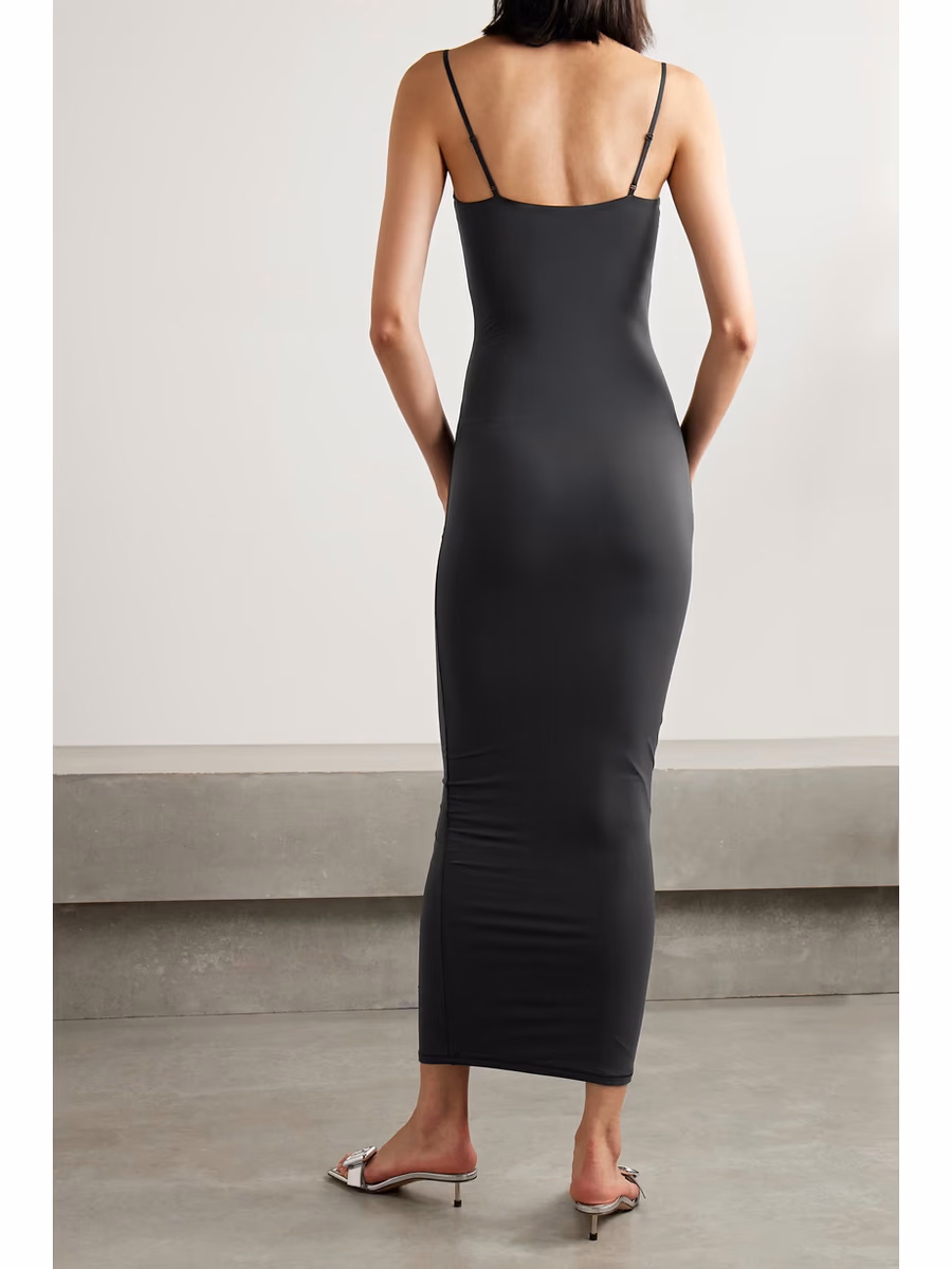 Fits Everybody Maxi Slip Dress - Onyx