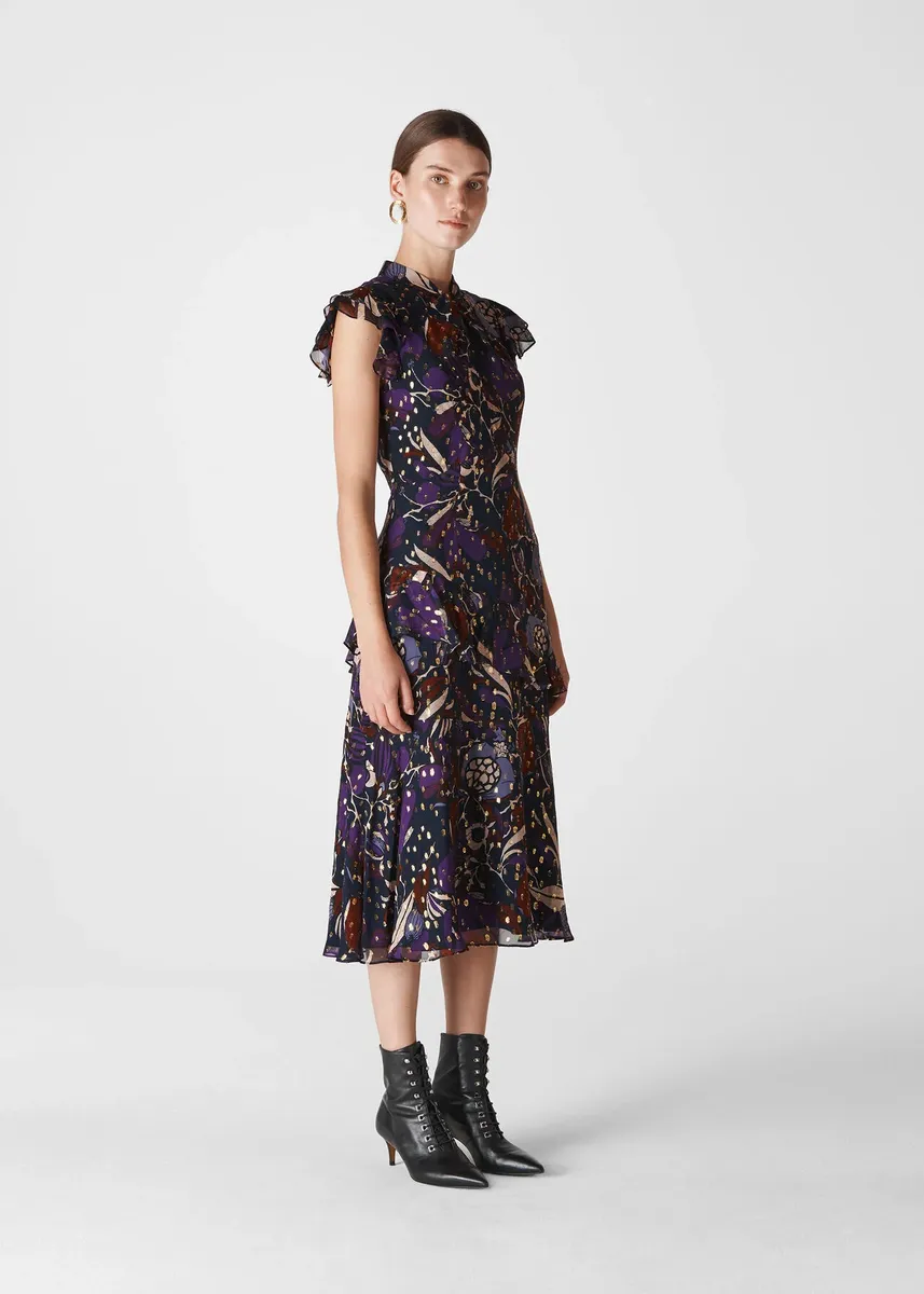 Whistles sparkly dress