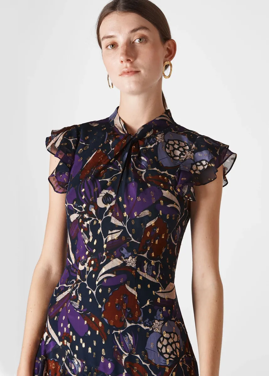 Whistles sparkly dress